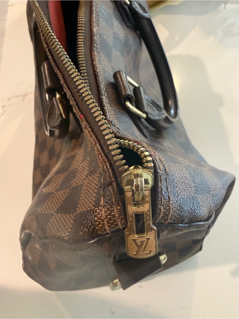 Louis Vuitton Speedy 30 Bandoulière Damier Ebene Handbag – Classic LV - Picture 8 of 11